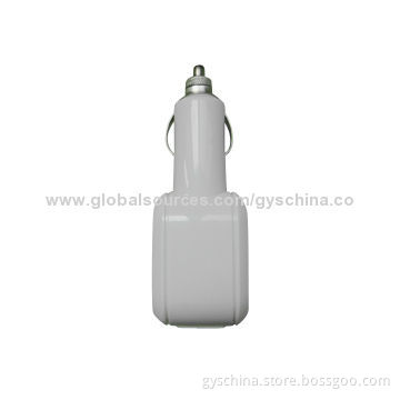 In-car Charger, Over-charge Protection Function, Works for All Mobile Chargers